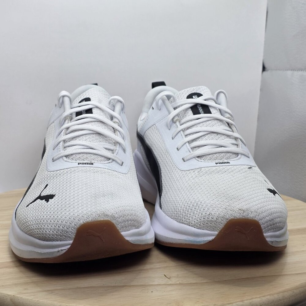 Mens Size 12 - Skyrocket Lite‎ Puma White-Puma Black-Puma Silver - Picture 2 of 9